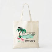 Happy Glamper Tote Bag (Voorkant)