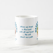 HAPPY GLAMPING Aangepaste naam Familie Camping Tri Koffiemok (Center)