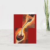 Happy Glass, klein, 4 x 5,6 inch Kaart (Voorkant)