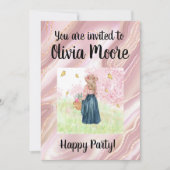 Happy glitter magic baby sweet kaart (Voorkant)
