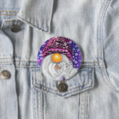 Happy Gnome Christmas Button (In situ)