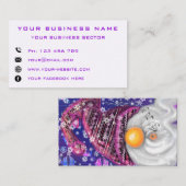 Happy Gnome Christmas Visitekaartjes Sjabloon (Voorkant / Achterkant)