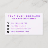 Happy Gnome Christmas Visitekaartjes Sjabloon (Voorkant)