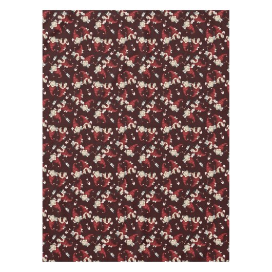 Happy Gnome Couple Tafelkleed (Voorkant)