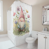 Happy gnome douchegordijn (In situ)