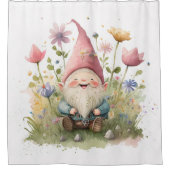 Happy gnome douchegordijn (Voorkant)