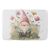 Happy gnome douchegordijn badmat (Voorkant)