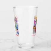 Happy Gnomes kerstglas Glas (Links)