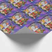 Happy Gnomes kerstinpakpapier Cadeaupapier (Hoek)