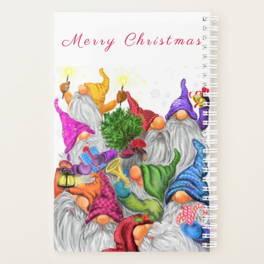 Happy Gnomes kerstplanner Planner (Achterkant)