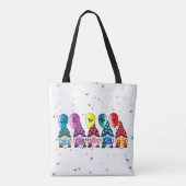 Happy Gnomes Tote Bag (Achterkant)