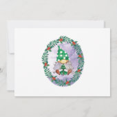 Happy Gnomes Virtual Christmas Party Kaart (Achterkant)