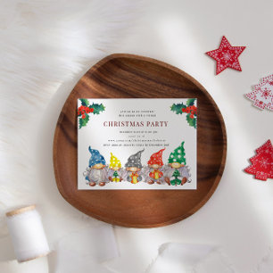 Happy Gnomes Virtual Christmas Party Kaart