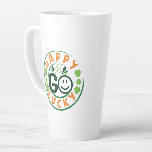 Happy Go Lucky-52904 Latte Mok (Linkerhoek)