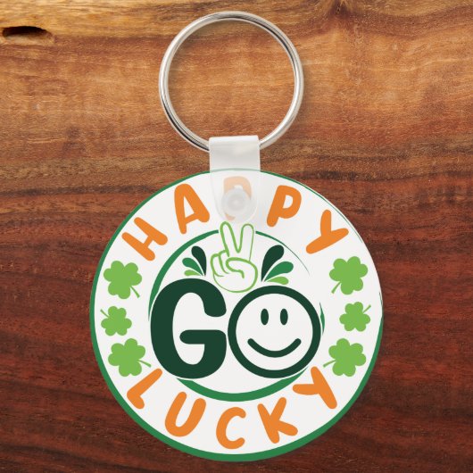 Happy Go Lucky-52904 Sleutelhanger (Voorkant)