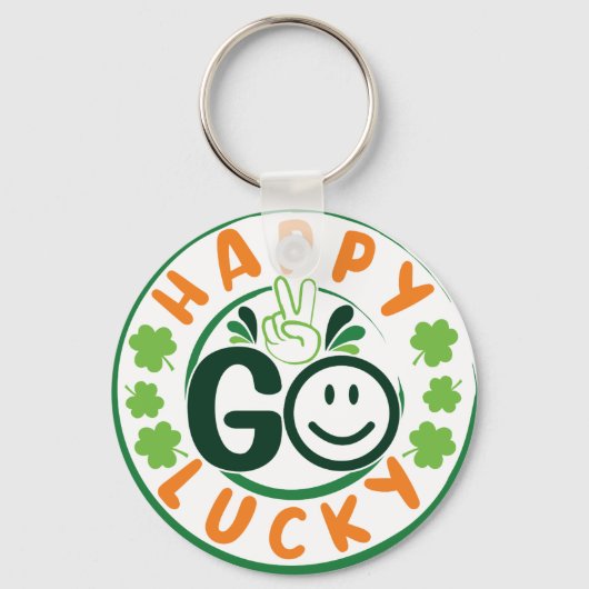 Happy Go Lucky-52904 Sleutelhanger (Achterkant)