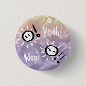 Happy Go Lucky Button (Voorkant)