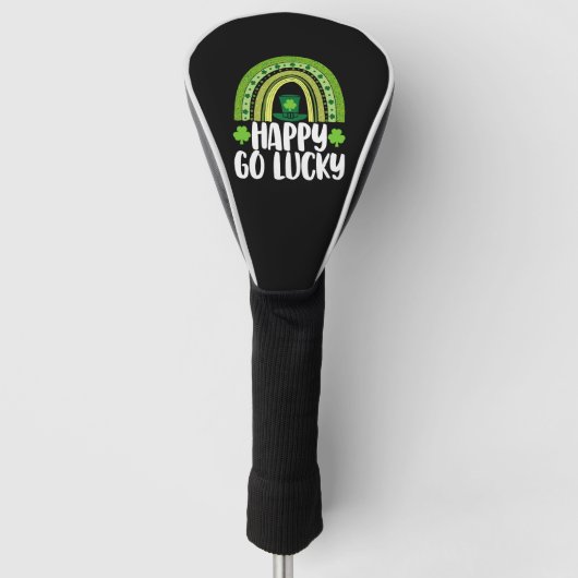 Happy Go Lucky Golfheadcover (Voorkant)