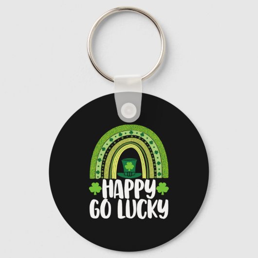 Happy Go Lucky Sleutelhanger (Voorkant)
