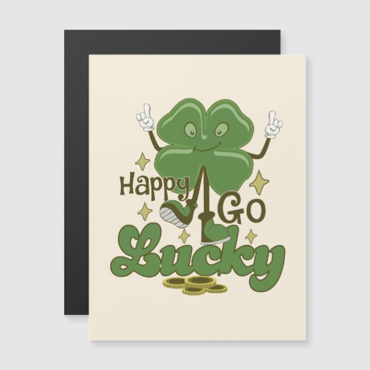Happy Go Lucky St. Patrick's Day (Voorkant / Achterkant)