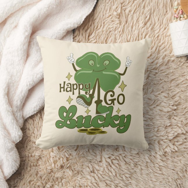 Happy Go Lucky St. Patrick's Day Kussen (Deken)
