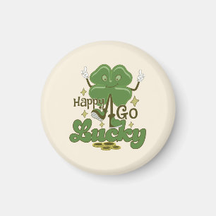 Happy Go Lucky St. Patrick's Day Magneet