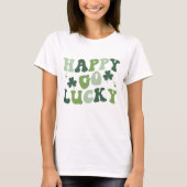 Happy Go Lucky St Patrick's Day Shirt (Voorkant)