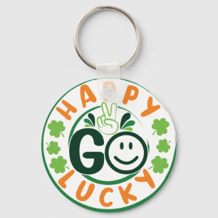 Happy Go Lucky - St. Patrick's Day Sleutelhanger