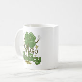 Happy Go Lucky St. Patrick's Koffiemok (Voorkant links)