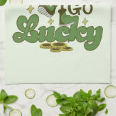 Happy Go Lucky St. Patrick's Theedoek (Gevouwen)