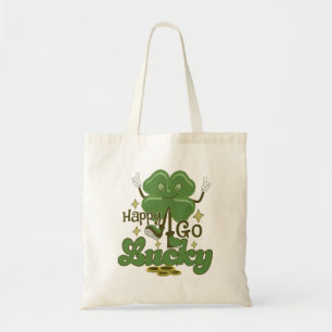 Happy Go Lucky St. Patrick's Tote Bag