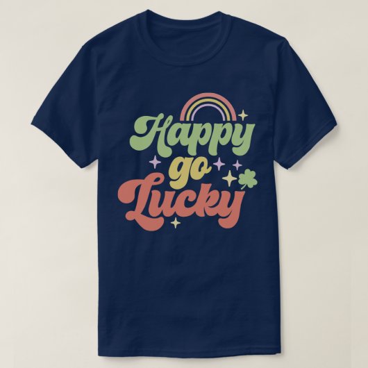 Happy Go Lucky T-shirt (Design voorkant)