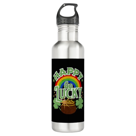 Happy Go Lucky Waterfles (Voorkant)