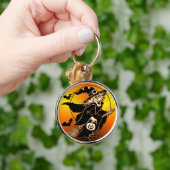 Happy Go Lucky Witch Sleutelhanger (Hand)