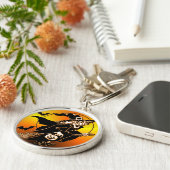 Happy Go Lucky Witch Sleutelhanger (Zijkant)