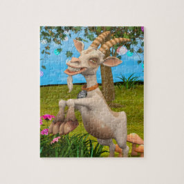 Happy Goat Legpuzzel