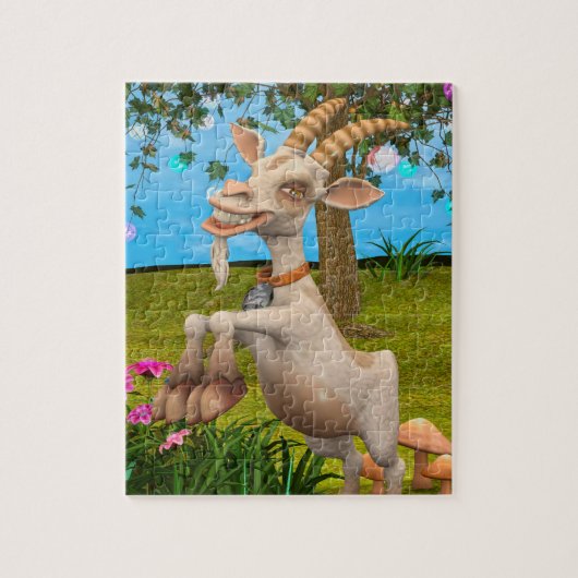 Happy Goat Legpuzzel (Verticaal)