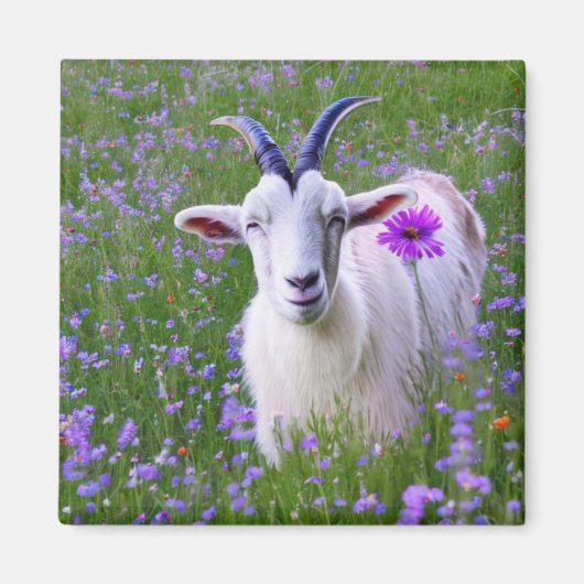 Happy Goat Magneet (Voorkant)
