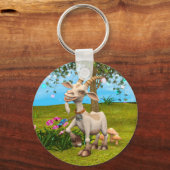 Happy Goat Sleutelhanger (Voorkant)
