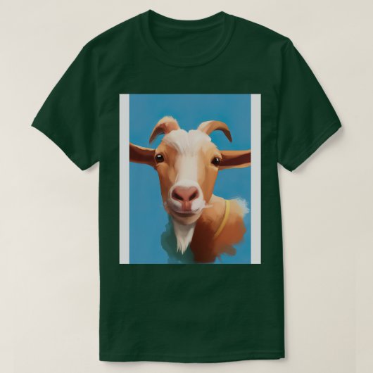 Happy Goat T-shirt (Design voorkant)