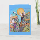 Happy Goats Birthday Kaart (Voorkant)