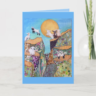 Happy Goats Birthday Kaart