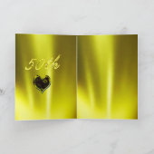 Happy Golden 50ste Jubileum Kaart (Binnen)