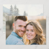 Happy Golden Hour Photo Kaart (Voorkant / Achterkant)