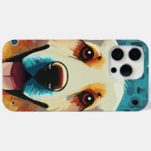 Happy Golden Retriever Case-Mate iPhone Case (Achterkant (horizontaal))