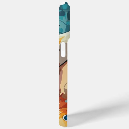 Happy Golden Retriever Case-Mate iPhone Case (Achterkant / Rechts)