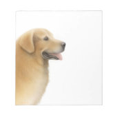 Happy Golden Retriever Dog Notitieblok (Voorkant)