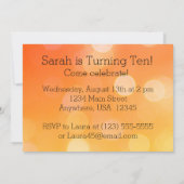 Happy Golden Retriever Dogs Birthday Party Kaart (Achterkant)