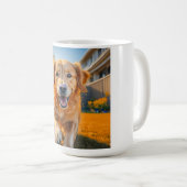 Happy Golden Retriever Koffiemok (Voorkant rechts)