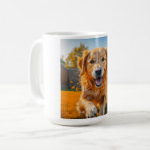 Happy Golden Retriever Koffiemok (Voorkant links)